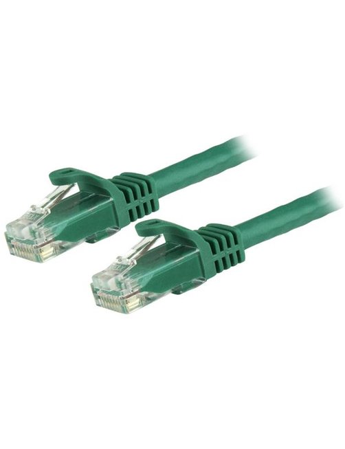 Cable de Red 15cm Verde Cat6 Snagless - Imagen 1