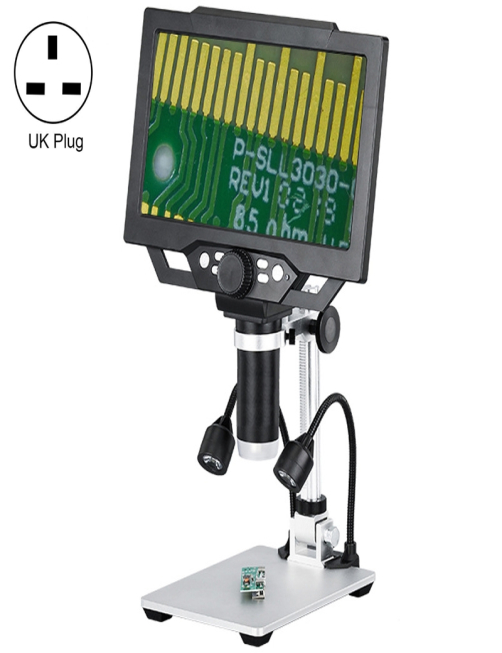 G1600-1-1600X-Aumento-Microscopio-electronico-de-9-pulgadas-Estilo-Sin-bateria-Enchufe-para-el-Reino-Unido-TBD0603205503