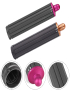 Para secador de pelo Dyson Airwrap HS01 / HS05 / HD08 18,6x4 cm boquilla de barriles de rizado largo mejorada con adaptador lar