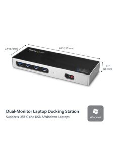 Docking Station USB Tipo C 2xDP HDMI 4K - Imagen 6