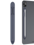 AhaStyle PT112 para Apple Pencil 1/2 Bolígrafo escrito a mano Ranura de almacenamiento de silicona Soporte magnético para bol