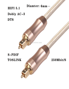 QHG02-SPDIF-3m-OD60mm-Toslink-FIBRA-macho-a-macho-Cable-de-audio-optico-digital-PC2541