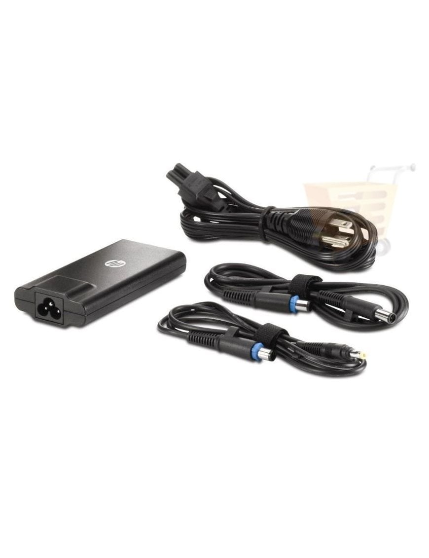 Cargador Original HP 90W Slim Travel AC Adapter & Cables 616072-001 BT798AA