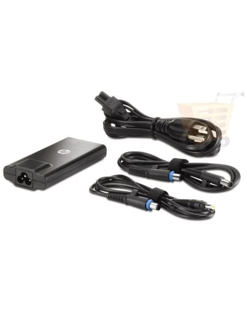 Cargador Original HP 90W Slim Travel AC Adapter & Cables 616072-001 BT798AA