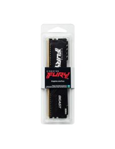 Kingston FURY Beast - DDR4 - módulo - 16 GB - DIMM de 288 contactos - 3600 MHz / PC4-28800 - CL18 - 1.35 V - sin búfer - no ECC 
