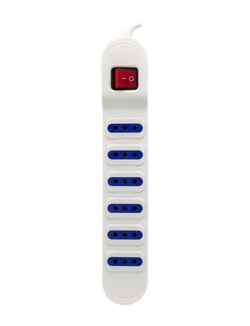 Ext. multiple switch xt53 6 pos blanco