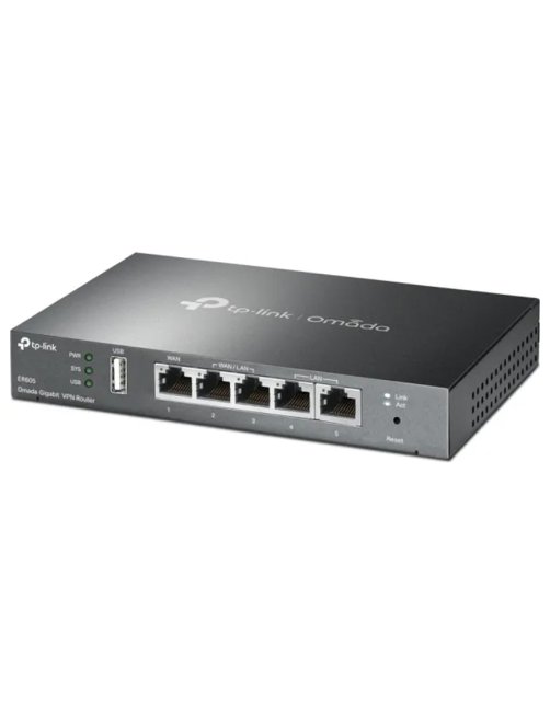 Router inalámbrico TP-Link VPN Omada ER605 Gigabit Multi-WAN