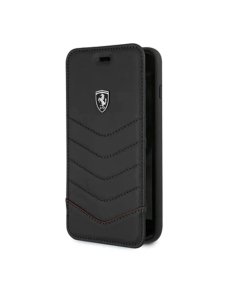 Carcasa Ferrari Color Negro para iPhone X/XS FEHQUFLBKPXBK