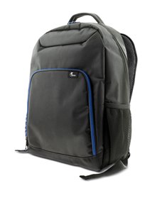 Xtech - Notebook carrying backpack - 15.6" - Durable polyester - Black - & Blue   XTB-  XTB-211