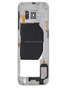 Para-Galaxy-S6-G920F-Panel-de-lente-de-camara-de-carcasa-de-placa-trasera-con-teclas-laterales-y-zumbador-de-timbre-de-altavoz-b