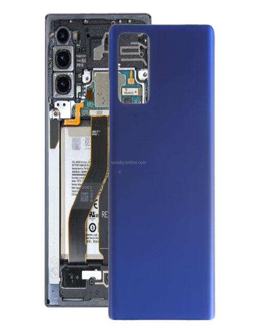 Para-Samsung-Galaxy-Note20-Tapa-trasera-de-bateria-Azul-SPA1881LL