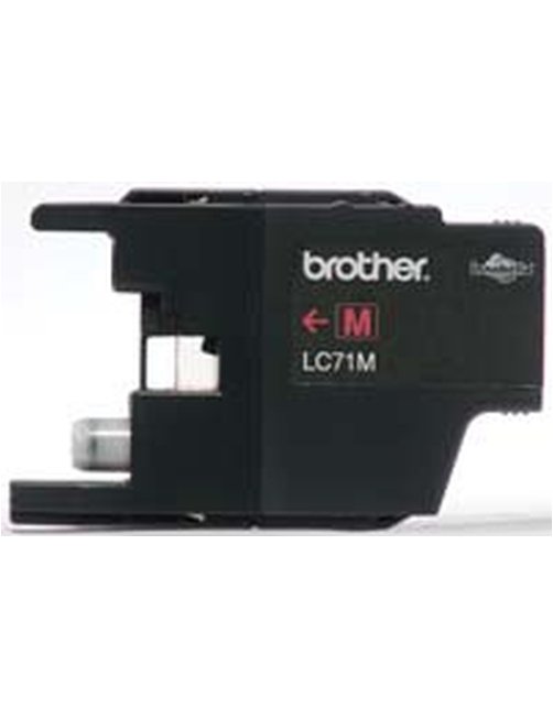 Brother LC-71M - Magenta - original - cartucho de tinta - para Brother MFC-J280, J425, J430, J435, J625, J825, J835; MyMio MFC-J