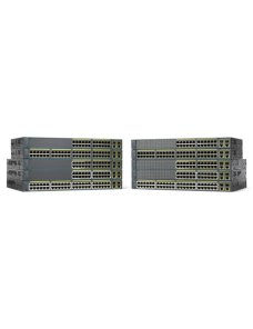 Cisco Catalyst 2960-Plus 24TC-S - Conmutador - Gestionado - 24 x 10/100 + 2 x Gigabit SFP combinado - montaje en rack - Imagen 1