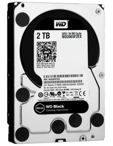 WD Black Performance Hard Drive WD2003FZEX - Disco duro - 2 TB - interno - 3.5" - SATA 6Gb/s - 7200 rpm - búfer: 64 MB - Imagen 