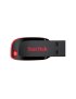 SanDisk Cruzer Blade - Unidad flash USB - 128 GB - USB - negro, rojo - Imagen 3