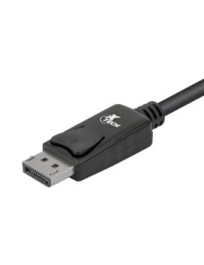 Xtech - Cable DisplayPort - DisplayPort (M) a DisplayPort (M) - 1.8 m - trabado - negro - Imagen 3