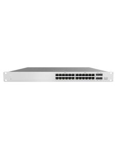 Cisco Meraki Cloud Managed MS120-24P - Conmutador - Gestionado - 24 x 10/100/1000 + 4 x Gigabit SFP - sobremesa, montaje en rack