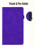 Para-Samsung-Galaxy-Tab-S9-Funda-para-tableta-de-cuero-con-textura-de-becerro-ultra-purpura-EDA005761505E