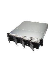 QNAP TS-1253BU - Servidor NAS - 12 compartimentos - montaje en bastidor - SATA 6Gb/s - RAID 0, 1, 5, 6, 10, JBOD, 5 Hot Spare, i