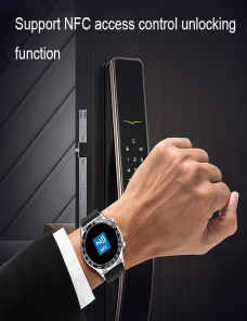 PRUEBA-E18-Pro-Smart-Smart-Bluetooth-Llamado-reloj-con-funcion-NFC-color-silicona-negra-TBD0602362501