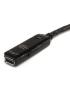 StarTech.com Cable Extensor Alargador USB 3.0 SuperSpeed Activo de 5m - USB A Macho a Hembra - Negro - Cable alargador USB - USB