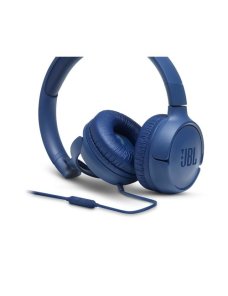 JBL TUNE 500 - Auriculares con diadema con micro - en oreja - cableado - conector de 3,5 mm - azul - Imagen 3