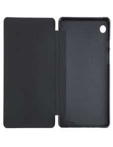 Para-Samsung-Galaxy-Tab-A9-Funda-para-tableta-de-cuero-TPU-con-tapa-horizontal-y-soporte-triple-negro-EDA005935601D