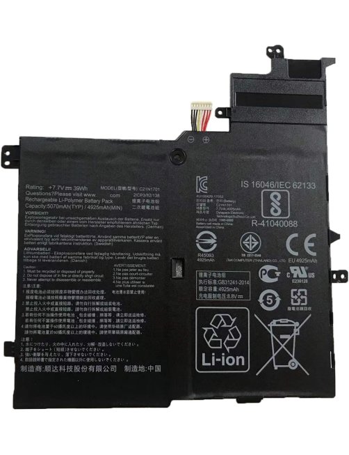 Bateria Original Asus C21N1701 39Wh Asus VivoBook S14 S406UA BM012T