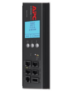 APC Metered-by-Outlet with Switching Rack PDU ZeroU 2G - Unidad de distribución de potencia (montaje en bastidor) - CA 200/208/2