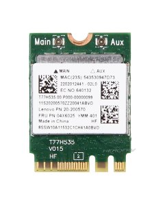 Dell KJTF7 Wireless Card DW1801 802.11 BGN WIFI WLAN + BT 4.0 Bluetooth