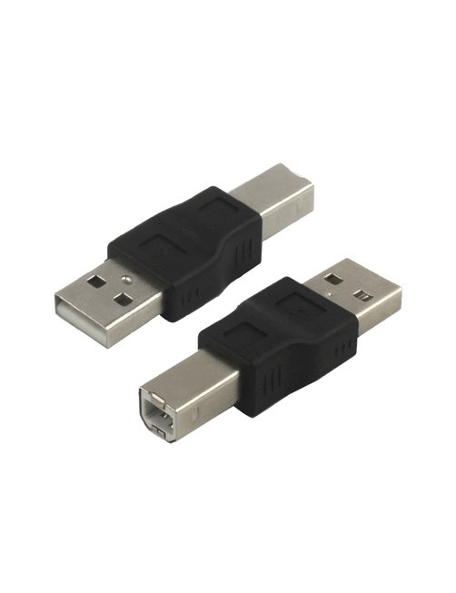 USB AM a BM Adaptador (Negro)