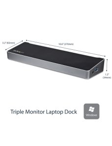 Replicador de Puertos USB 3.0 Triple - Imagen 1