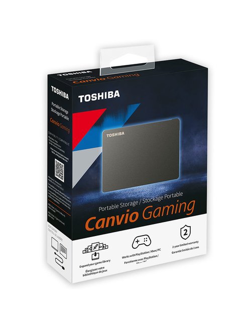 4TB Canvio Gaming black - Imagen 1