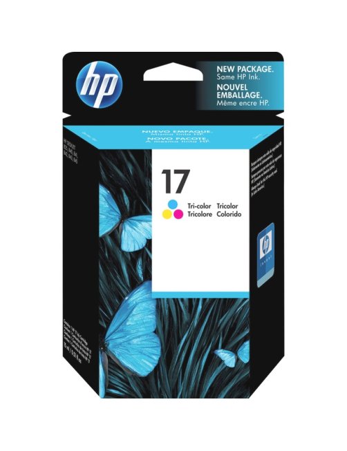 HP 17 - 15 ml - color (cian, magenta, amarillo) - original - cartucho de tinta - para Deskjet 816c,  C6625A - Imagen 1