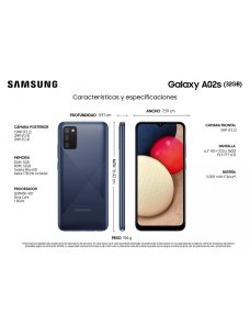 Samsung Galaxy A02s - Smartphone - Android - 64 GB - Blue SM-A025MZBFCHO