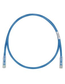 Panduit TX6-28 Category 6 Performance - Patch cable - RJ-45 (M) to RJ-45 (M) - 2.13 m - UTP - CAT 6 - booted, halogen-free - blu