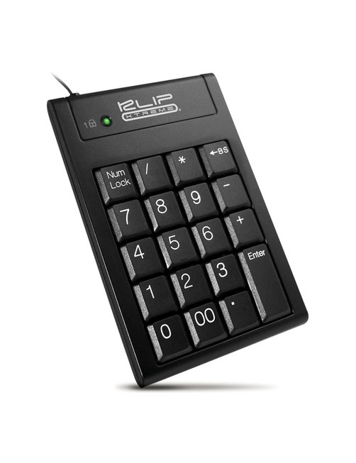 Klip Xtreme KNP-100 Abacus Numeric - Teclado numérico - USB - negro - Imagen 1
