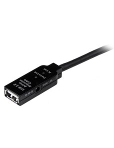 StarTech.com Cable de Extensión Alargador de 10m USB 2.0 Hi Speed Alta Velocidad Activo Amplificado - Macho a Hembra USB A - Neg