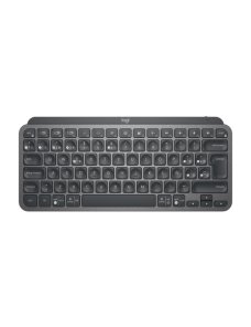 Logitech - Keyboard - Wireless - Spanish - Bluetooth / USB - Ergonomic Design - Abyss black / All black - Imagen 1