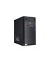 Xtech - XTQ-100CL - Desktop - Micro ATX - Black with blue accents - pc case 600W ps logo XTQ-100CL
