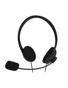 Xtech XTH-230 - Auricular - en oreja - cableado - conector de 3,5 mm - negro