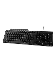 Xtech - Keyboard - Wired - Spanish - USB - Black -     XTK-160S