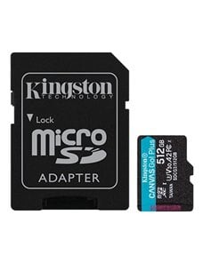 512GB microSDXC Canvas Go Plus 170R A2 U3 V30 Card SDCG3/512GB