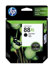 HP 88 - 58.9 ml - Alto rendimiento - negro - original - cartucho de tinta - para Officejet Pro K5400, K550, K8600, L7480, L7550,