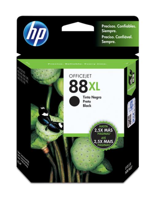 HP 88 - 58.9 ml - Alto rendimiento - negro - original - cartucho de tinta - para Officejet Pro K5400, K550, K8600, L7480, L7550,