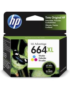 HP - Ink cartridge - Tricolor - 664XL - Imagen 1