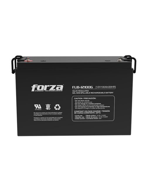 Forza FUB-12100G - Batería de UPS - gel - 100 Ah - negro