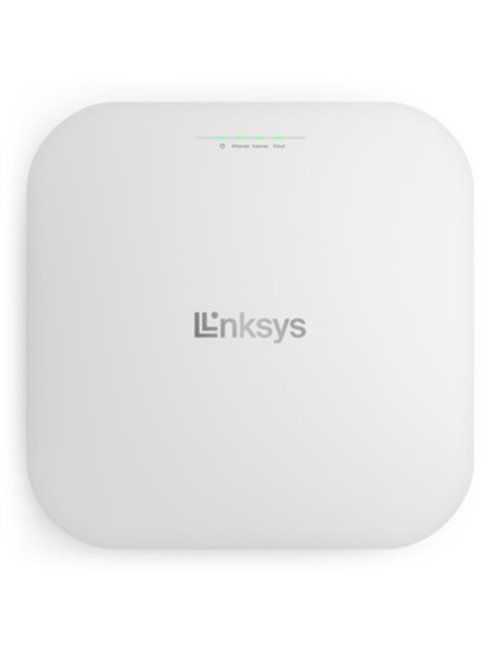 Punto de acceso inalámbrico Linksys LAPAX3600C - Wi-Fi 6 - 2.4 GHz, 5 GHz - AC 12 V - gestionado a través de la nube - instala