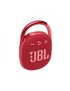 JBL Clip 4 - Altavoz - para uso portátil - inalámbrico - Bluetooth - 5 vatios - rojo JBLCLIP4REDAM