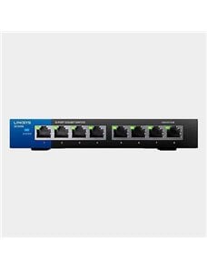 Switch de 8 Puertos Ethernet Gigabit Linksys [SE3008] - Macrocity